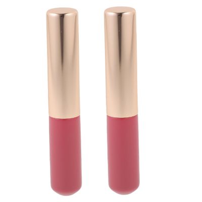 VINTORKY 2pcs Reusable Silicone Lip Brush Lip Makeup Applicator Concealer Soft and Comfortable for Women Portable Cover Prevents Smudging