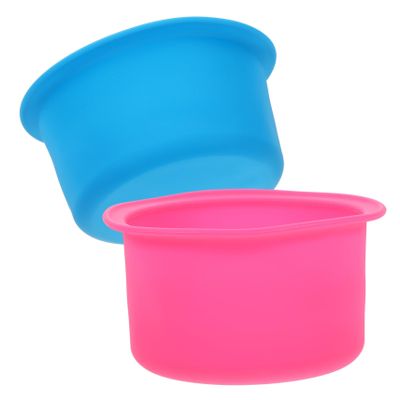 LALAFINA 2pcs Hair Removal Tool Accessory Wax Melting Container Bowl Heat Melting Accessory Safe for Wax Heater Pot