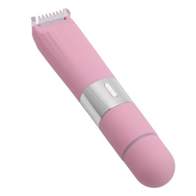 Electric Body Hair Trimmer for Women Dual Head Hair Trimmer Comfortable Shaving for Bikini, Underarms, Knees, and Ankles Portable ABS Material