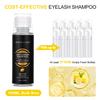 ARISON LASHES Eyelash Cleanser Concentrate 100ml Lash Extensions Shampoo Natural Foaming Cleanser DIY Non-lrritating 20 Bottles 60ml lash ShampooLemon view 4