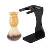 BIUDECO 1set Shaving Brush and Razor Stand Set Beard Brush Material Compact Holder view 1