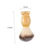 BIUDECO 1set Shaving Brush and Razor Stand Set Beard Brush Material Compact Holder view 3