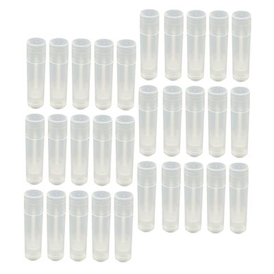 Beatifufu 30pcs Lip Balm Tubes Empty Lipstick Holder for Custom Lip Gloss and Beeswax to Oil Ratio for Moisture