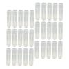 Beatifufu 30pcs Lip Balm Tubes Empty Lipstick Holder for Custom Lip Gloss and Beeswax to Oil Ratio for Moisture view 1