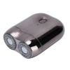 Beard Trimmer for Men ABS Aluminum Alloy Electric Beard Trimmer Dual Blades Portable Beard Trimmer for Home Travel Silver view 1
