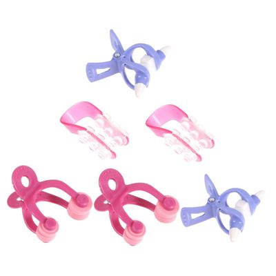 Beatifufu 2sets Nose Lift Corrector Clip Set Nose Shaper Bridge Straightener Beauty Tool for Job Safe and Plastic for Flat Correction