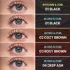 COSNORI Perfect Setting Waterproof Mascara Long&Curl 05 Royal Blue  Long Lasting Smudge - Deep Blue Mascara - Vibrant Pop of Color - Perfect Accent for Deep Skin Tones - 0.23fl oz (7ml) view 3