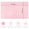 Shimeyao 40 Pack Bleach Proof Towels Microfiber Absorbent Resistant Hair Hand Towels Bulk Quick Dry for Barber Gym Bath Spa Shaving (Dark Pink,16 x 29 Inch) view 2