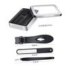 Beatifufu 3pcs Stainless Steel Nail Clippers Set Wide Jaw Opening Professional Nail Cutters Grooming Kit view 2
