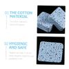AUTSUPPL Eyelash Glue Wipes Pads for Clean Eyelash Extensions Essential Wipes for Salon Use Convenient for Grafting and Nail Art view 4