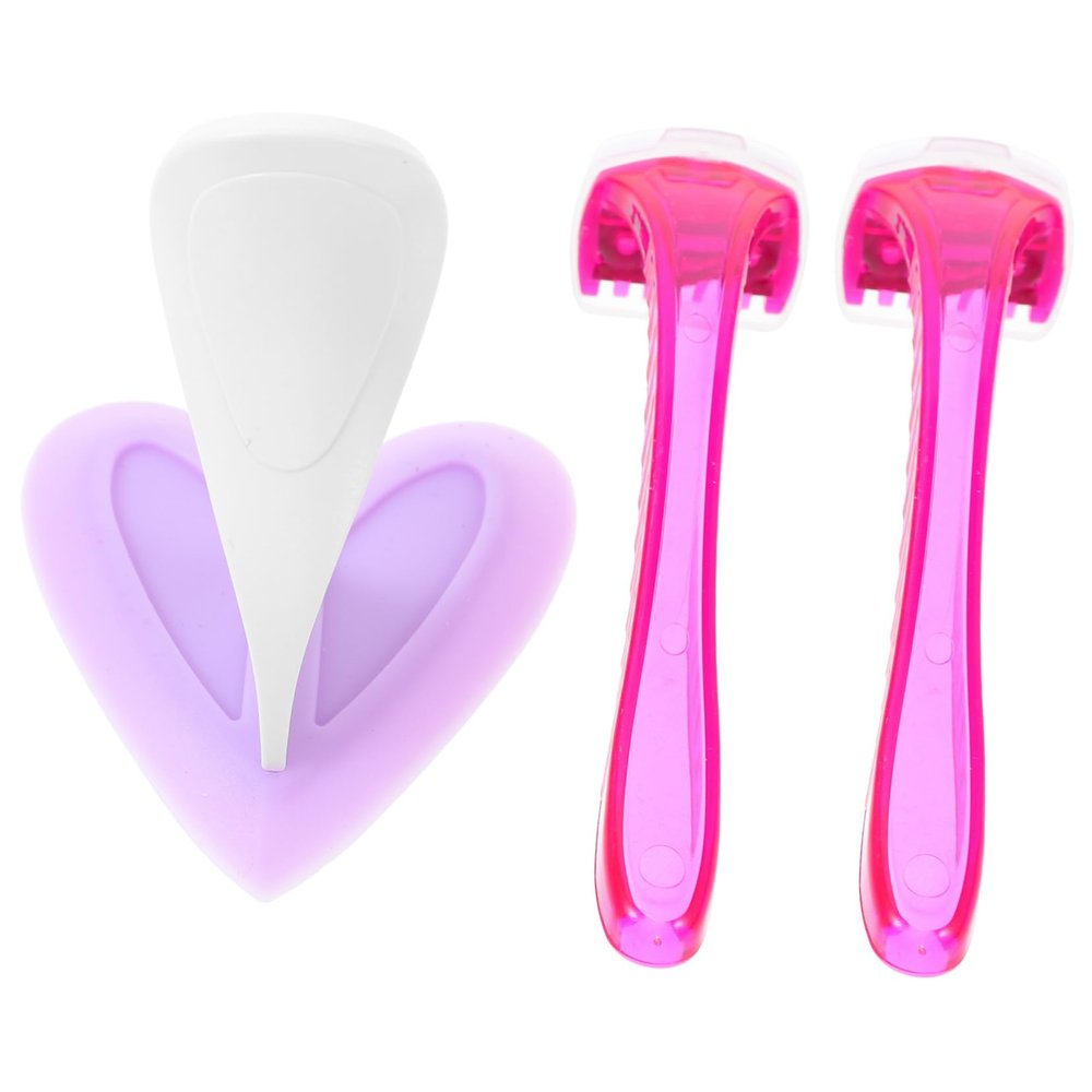 OHPHCALL 3pcs Bikini Shaver Women Hair Trimmer Razor Plastic Hair Removal Tool for Bikini Body Underarm