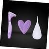 OHPHCALL 3pcs Bikini Shaver Women Hair Trimmer Razor Plastic Hair Removal Tool for Bikini Body Underarm view 4