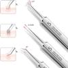 Blackhead Remover Tools, Stainless Steel Blackhead Remover Kit, Professional Facial Blackhead Remover Tweezers, Loyaltyness Blackhead Remover, Pore Cleaner Tool view 3