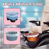 400-Count Clear Spa Liners  48" x 48" x 9.5 Mic, Disposable Pedicure Liners  Universal Fit for Most Foot Spa Tubs  Hygienic & Convenient for Salons, Spas & Home Use view 2