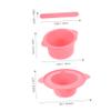 Beatifufu 1set Wax Melting Bowl High-temperature Resistant Wax Heater with Stirring Stick for Mask Making and Projects Safe and Practical Pot view 2
