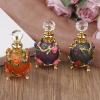 15ML Beauty Salon Premium Thickened Flowers Glass Perfume Empty Bottle Vacuum Bottle Essential Oil Olive Oil Reusable Storage Bottle view 4