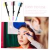 Beatifufu 3pcs Portable Double Foldable Eyebrow and Eyelash Comb Compact Beauty Tool for Eyebrow Grooming and Lash Curling Yellow Orange and view 3