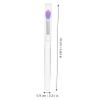 AUTSUPPL 6pcs Portable Lip Brush Covers Dust Lip Gloss Applicator for Makeup Travel and Home Use Includes and view 4