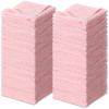Newwiee 40 Pcs Wash Cloth Bulk Cotton Bath Hand Face Washcloths Soft Quick Drying Towel for Women Bathroom Washing Body Viscose Fiber Multipurpose Fingertip Rags (10 x 10 Inch,Pink) view 1