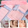 Newwiee 40 Pcs Wash Cloth Bulk Cotton Bath Hand Face Washcloths Soft Quick Drying Towel for Women Bathroom Washing Body Viscose Fiber Multipurpose Fingertip Rags (10 x 10 Inch,Pink) view 4
