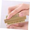 FOYTOKI 2Pcs Wooden Bristle Nail Cleaning Brush Set Dual-Sided Finger Scrubbers for Manicure and Pedicure Natural Pig Bristle Ergonomic Design for Easy Use view 4