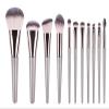 WXLYJXUE Make Up Brushes Set Makeup Brush Set 11 Pieces Soft Bristles for Foundation Concealer Eyeshadow Brush Makeup Tools Set(G) view 3