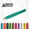Delta Tweezer Eyebrow Tweezers for Women Facial Hair Pinzas Para Cejas Professional Stainless Steel Ingrown Facial Hair Removal Tweezer Men & Beauty & Personal Care Tools (1, Green) view 3