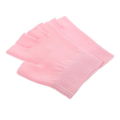 minkissy 1pair Moisturizing Gel Lined Gloves for Dry Hands Touchscreen Compatible Hand Treatment for Overnight Hydration for