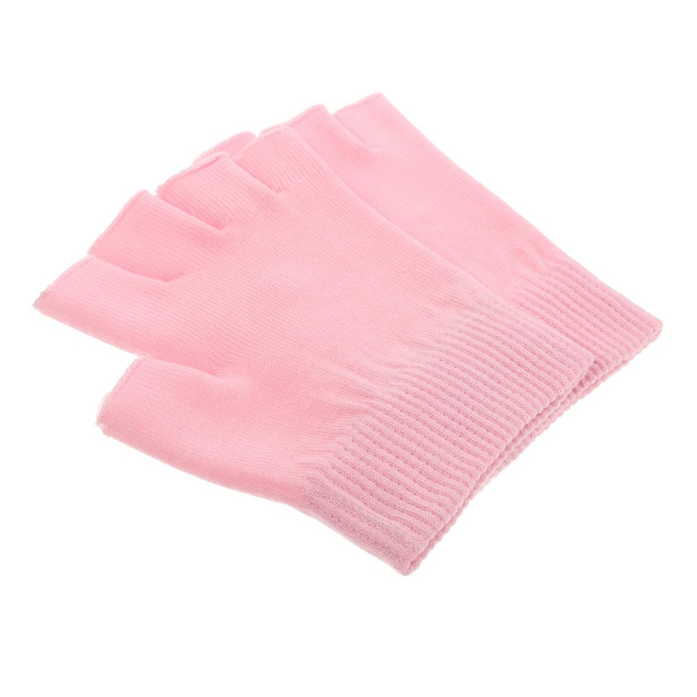 minkissy 1pair Moisturizing Gel Lined Gloves for Dry Hands Touchscreen Compatible Hand Treatment for Overnight Hydration for