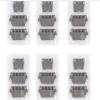 2025 Version 12 Wide & 6 Narrow Replacement Thermicon Refill Tips for NONO Hair Removal Epilator 8800 MINI Pro 3 and Pro 5 view 1