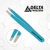 Delta Tweezer Eyebrow Tweezers for Women Facial Hair Pinzas Para Cejas Professional Stainless Steel Ingrown Facial Hair Removal Tweezer Men & Beauty & Personal Care Tools (1, Blue) view 2