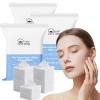 600 PCS Stretchable Makeup Cotton Wipes, Disposable Esthetic Wipe Thin Makeup Cotton Pads Pads for Face, Women Wet Applications Stretchable for Face for Skin Care Makeup 200 Count (Pack of 3) view 1