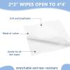 600 PCS Stretchable Makeup Cotton Wipes, Disposable Esthetic Wipe Thin Makeup Cotton Pads Pads for Face, Women Wet Applications Stretchable for Face for Skin Care Makeup 200 Count (Pack of 3) view 2