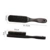 Ipetboom Pig Bristle Hair Brush for Men Double Sided Bristle Brush for Beard Cleaning and Styling view 2