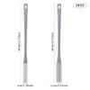 2PCS Toe Gap Cleaning Brush Long Handle,15.7 Inch Soft Silicone Shower Foot Scrubber,Hanging Foot Brush with Hole, Easy to Clean Foot Washer for Shower Seniors,Elderly,Men and Women,Toe Cleaning Brush view 2