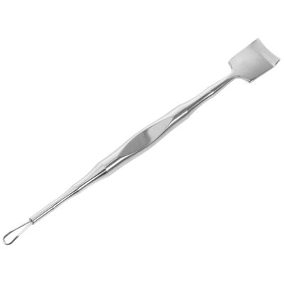 Hoement Stainless Steel Tool Dual-Ended Facial Pore Cleaner Nose Scraper for Men Skincare Tool