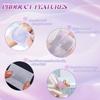 BOROLA Oil Blotting Paper for Face 200 Sheets Replacement Packs, Soft Absorbing Pads for Face Shine Control, Portable Oil Absorbing Tissues for Oily Skin, Design for Men & Women(Purple) view 4