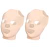 2Pcs Facial Slimming Strap, 3D Reusable Breathable Face Lifting Mask, Anti Wrinkle V Shaper Full Face Face Slimming Mask for Sleeping Daily Use,Face Lifting Mask view 4