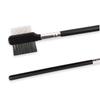 BIUDECO 2pcs Professional Eyebrow Lash Comb Wooden Handle Double Use Makeup Tool Eyebrow Brush Lash Curlers view 3