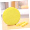 TOVINANNA 48pcs Compressed Facial Cleaning Sponge Yellow Washing Puff for Deep Cleansing Moisturizing Skin Suitable for Daily Makeup Removal and Gentle Exfoliation view 2