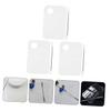 FOMIYES 3sets Cosmetic Mixing Makeup Mixing Plates Palette Set Spatula Acrylic Easy to Clean view 4