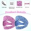 2 Pack VR Eye Mask, Adjustable Breathable VR Sweat Band Comfortable and Sweat-Resistant Eye Face Cover for Meta/Oculus Quest 2/3/3S/Pro Most VR Devices and Any Head Size view 3