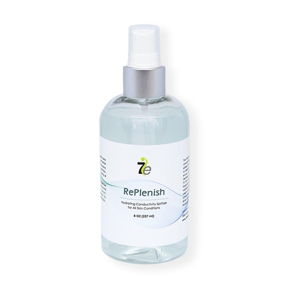 7E Wellness MyoLift RePlenish Spritzer Hydrating Mist for Microcurrent Therapy Reactivates Conductive Gel, Enhances Conductivity, Soothes & Moisturizes Skin (8oz / 236ml)