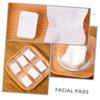 Beatifufu Facial Cleansing Wipes Makeup Remover Pads Compressed Non-Woven for Face Travel-Friendly Soft Comfortable Makeup Pads view 3