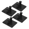 AUTSUPPL 4pcs Shaving Brush Holder and Stand Wall-mounted Shaving Tool Rack Lightweight Bathroom Organizer for Shaver and Accessories Easy to Install view 1