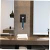 AUTSUPPL 4pcs Shaving Brush Holder and Stand Wall-mounted Shaving Tool Rack Lightweight Bathroom Organizer for Shaver and Accessories Easy to Install view 4
