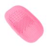 FOMIYES Makeup Brush Cleansing Mats Silicone Brush Cleaning Pad Makeup Tool Cleaner for Face Brow view 1
