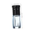 NOLITOY 8pcs Glass Roller Bottles for Essential Oils Leakproof Perfume Containers with Black Caps Travel-friendly and Reusable Design for Daily Use view 2