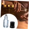 NOLITOY 8pcs Glass Roller Bottles for Essential Oils Leakproof Perfume Containers with Black Caps Travel-friendly and Reusable Design for Daily Use view 3
