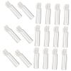 HAPINARY Cosmetic Sub Bottle 100pcs Mini Perfume Bottles with White Plastic Rod Cap for Essential Oil view 1